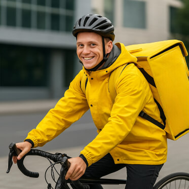 Работа велокурьером у партнера Яндекс Лавки и Яндекс Еды